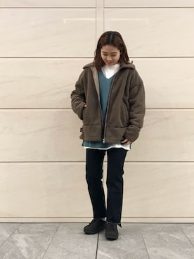 アコさん（レディース・148cm）の冬コーディネート