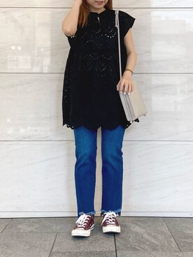 アコさん（レディース・148cm）の春コーディネート