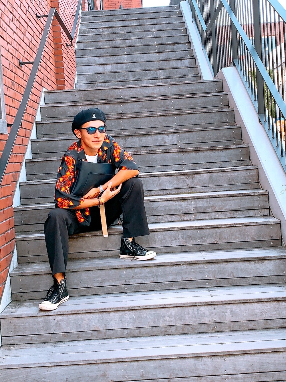 美品 KANGOL ウールハンチング イングランド製 表記Mサイズ 黒 帽子 KANGOL BERMUDA 504 | M(07) BLACK (01) | KANGOL / カンゴール