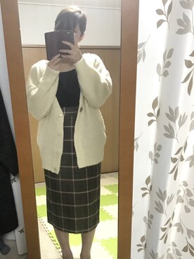 「INASTUDIOS（イーナストゥディオス）のアイテム（PC・スマホグッズ/家電）」を使った、papi♡さん（レディース・158cm）の秋コーディネート