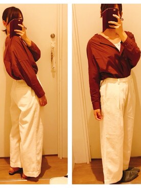 papi♡さん（レディース・158cm）の秋コーディネート