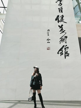 「IDのアイテム」を使った、gnituhcnafさん（レディース・161cm）の冬コーディネート