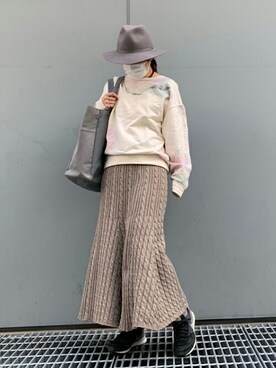 Million Caratsさん（レディース・153cm）の冬コーディネート