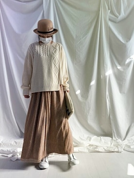 Million Caratsさん（レディース・153cm）の冬コーディネート