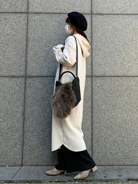 「おちびさん」｜「アイテム（ワンピース/ドレス）」を使った、Million Caratsさん（レディース・153cm）の冬コーディネート