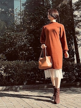 Million Caratsさん（レディース・168cm）の冬コーディネート