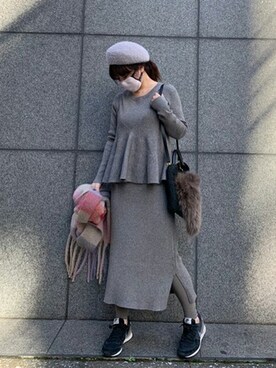 Million Caratsさん(レディース・153cm)の冬コーディネート