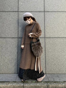 Million Caratsさん（レディース・153cm）の冬コーディネート