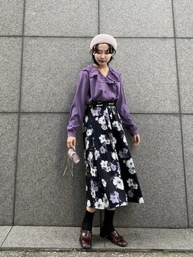 Million Caratsさん（レディース・156cm）の春コーディネート