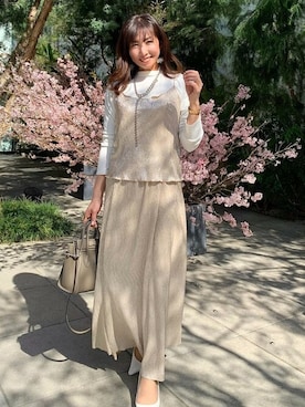 Million Caratsさん（レディース・160cm）の春コーディネート