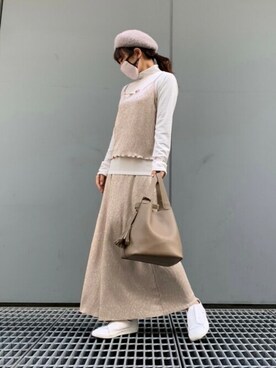 Million Caratsさん（レディース・153cm）の春コーディネート