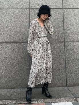 Million Caratsさん（レディース・156cm）の春コーディネート