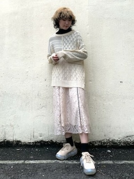 Million Caratsさん（レディース・156cm）の春コーディネート