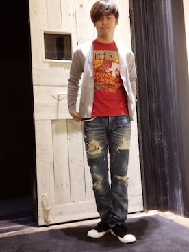 endyさん（メンズ・177cm）の春コーディネート