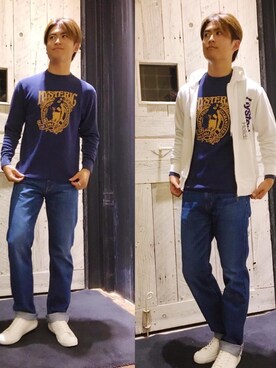 endyさん（メンズ・177cm）の秋コーディネート