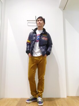 endyさん（メンズ・177cm）の秋コーディネート