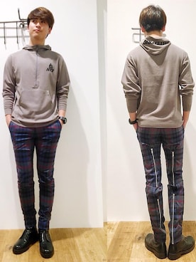 endyさん（メンズ・177cm）の春コーディネート