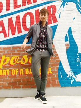 endyさん（メンズ・177cm）の夏コーディネート