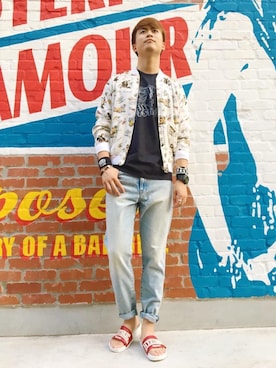 endyさん（メンズ・177cm）の夏コーディネート