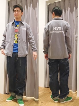 endyさん（メンズ・177cm）の冬コーディネート