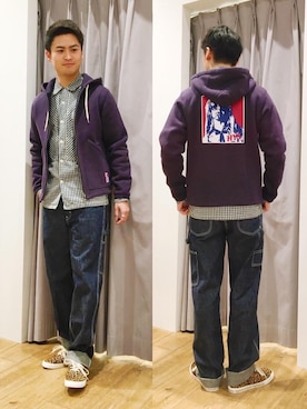 endyさん（メンズ・177cm）の冬コーディネート