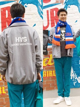 endyさん（メンズ・177cm）の冬コーディネート