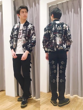 endyさん（メンズ・177cm）の冬コーディネート