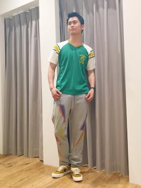 endyさん（メンズ・177cm）の夏コーディネート