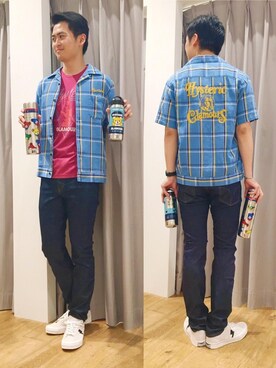 endyさん（メンズ・177cm）の夏コーディネート