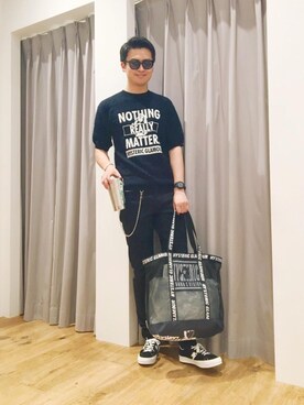 「ロック」｜endyさん（メンズ・177cm）の夏コーディネート