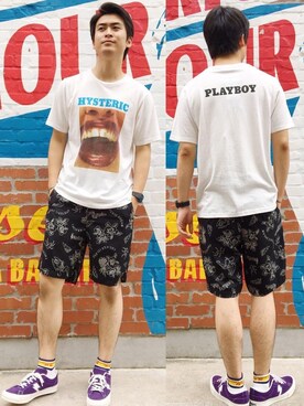 endyさん（メンズ・177cm）の夏コーディネート