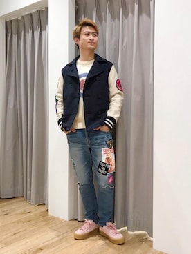 endyさん(メンズ・177cm)の冬コーディネート