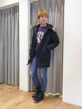 endyさん(メンズ・177cm)の冬コーディネート
