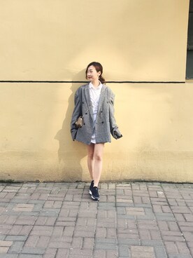 「NOHANT（ノアン）のアイテム」を使った、naomiさん（レディース・156cm）の冬コーディネート