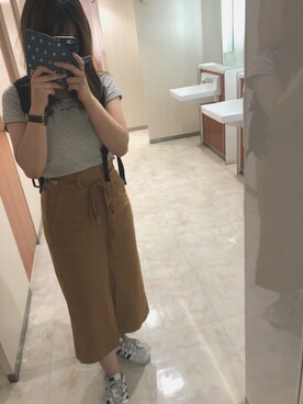 Rin ❤︎さん（レディース・162cm）の夏コーディネート