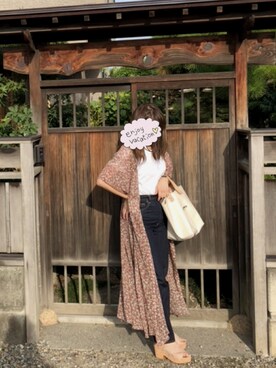 「ジーユー」｜Rin ❤︎さん（レディース・162cm）の夏コーディネート