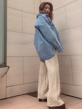 「ENVYM（アンビー）のアイテム」を使った、HITOMIさん（レディース・151cm）の冬コーディネート