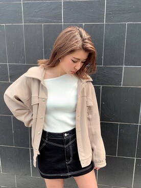 HITOMIさん（レディース・151cm）の春コーディネート