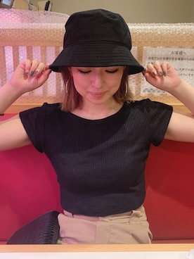 「JUEMI（ジュエミ）のアイテム」を使った、HITOMIさん（レディース・151cm）の夏コーディネート