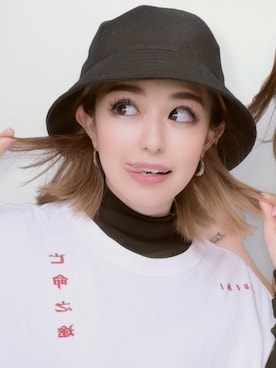 「JUEMI（ジュエミ）のアイテム」を使った、HITOMIさん（レディース・151cm）の夏コーディネート