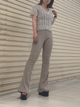 HITOMIさん（レディース・151cm）の夏コーディネート