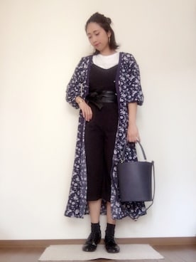 「WAG（ワグ）のアイテム」を使った、asaminさん（レディース・162cm）の春コーディネート