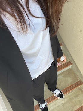 「ノーカラージャケット」｜「アイテム（腕時計）」を使った、jmsn_cさん（レディース・162cm）の春コーディネート