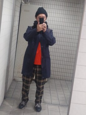 「URBAN RESEARCH（アーバンリサーチ）のアイテム（スカート）」を使った、noriyukiさん（メンズ・165cm）の冬コーディネート
