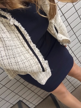 「theory（セオリー）のアイテム（ワンピース/ドレス）」を使った、tsubame さん（レディース・157cm）の秋コーディネート