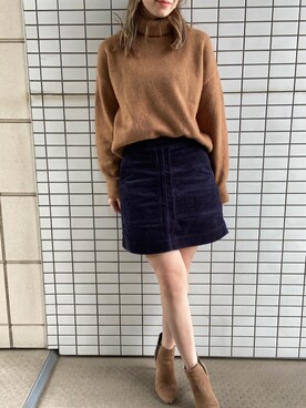 tsubame さん（レディース・157cm）の秋コーディネート