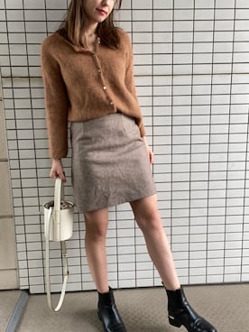 「STAUD（スタウド）のアイテム」を使った、tsubame さん（レディース・157cm）の秋コーディネート