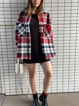 「STAUD（スタウド）のアイテム」を使った、tsubame さん（レディース・157cm）の秋コーディネート