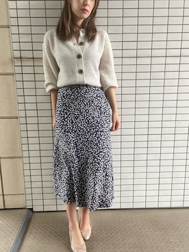 「H&M（エイチ・アンド・エム）のアイテム（バレエシューズ）」を使った、tsubame さん（レディース・157cm）の秋コーディネート