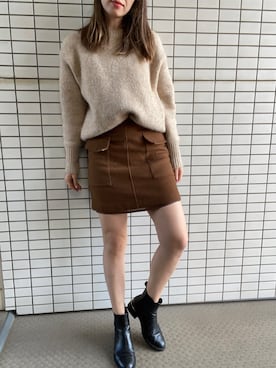 tsubame さん（レディース・157cm）の冬コーディネート